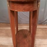 Oval side table