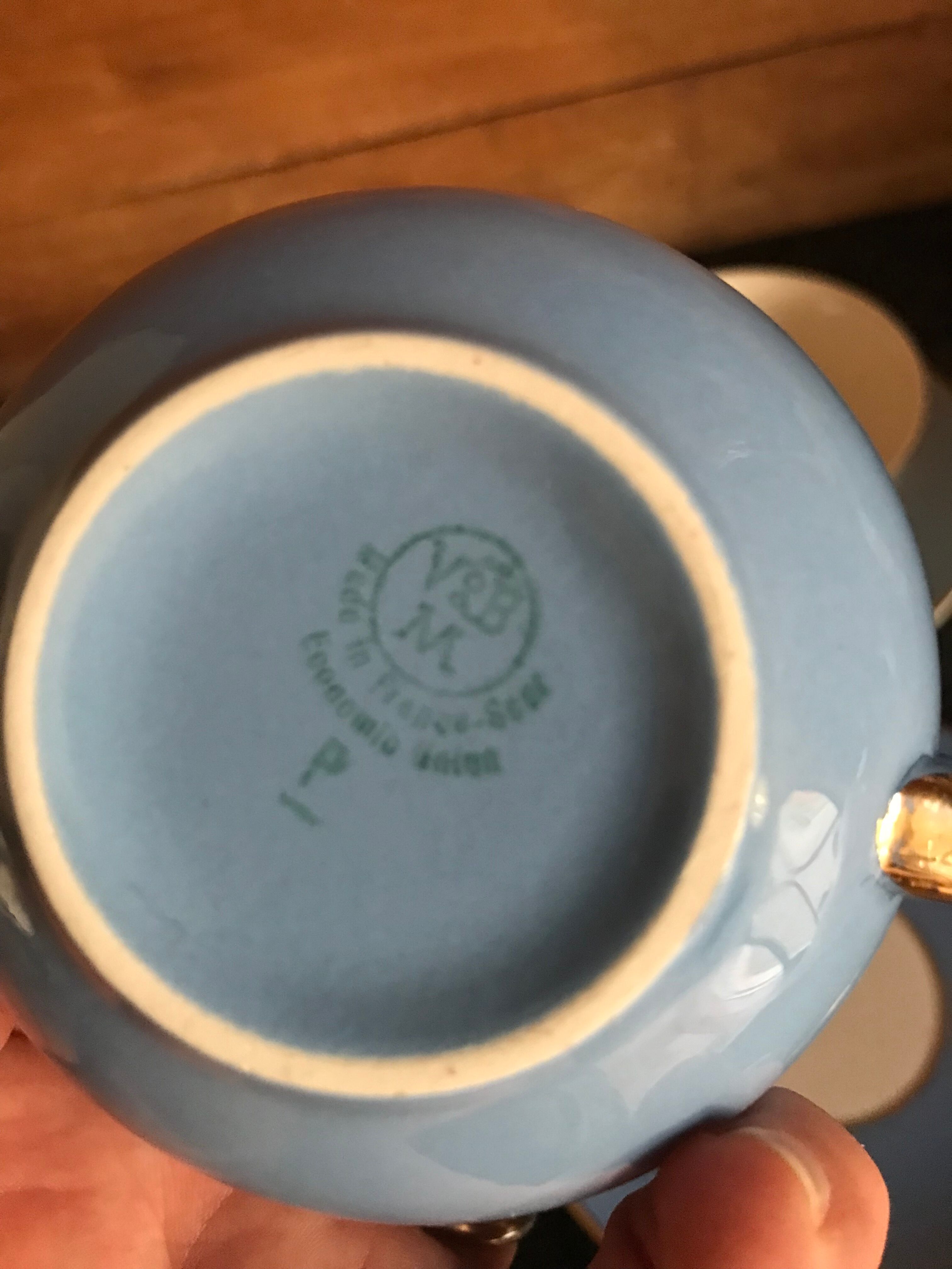 Tasses Villeroy and Boch lot of 6