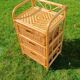 Vintage rattan chest of drawers