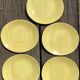 5 Salins Panama brushed oval dessert plates