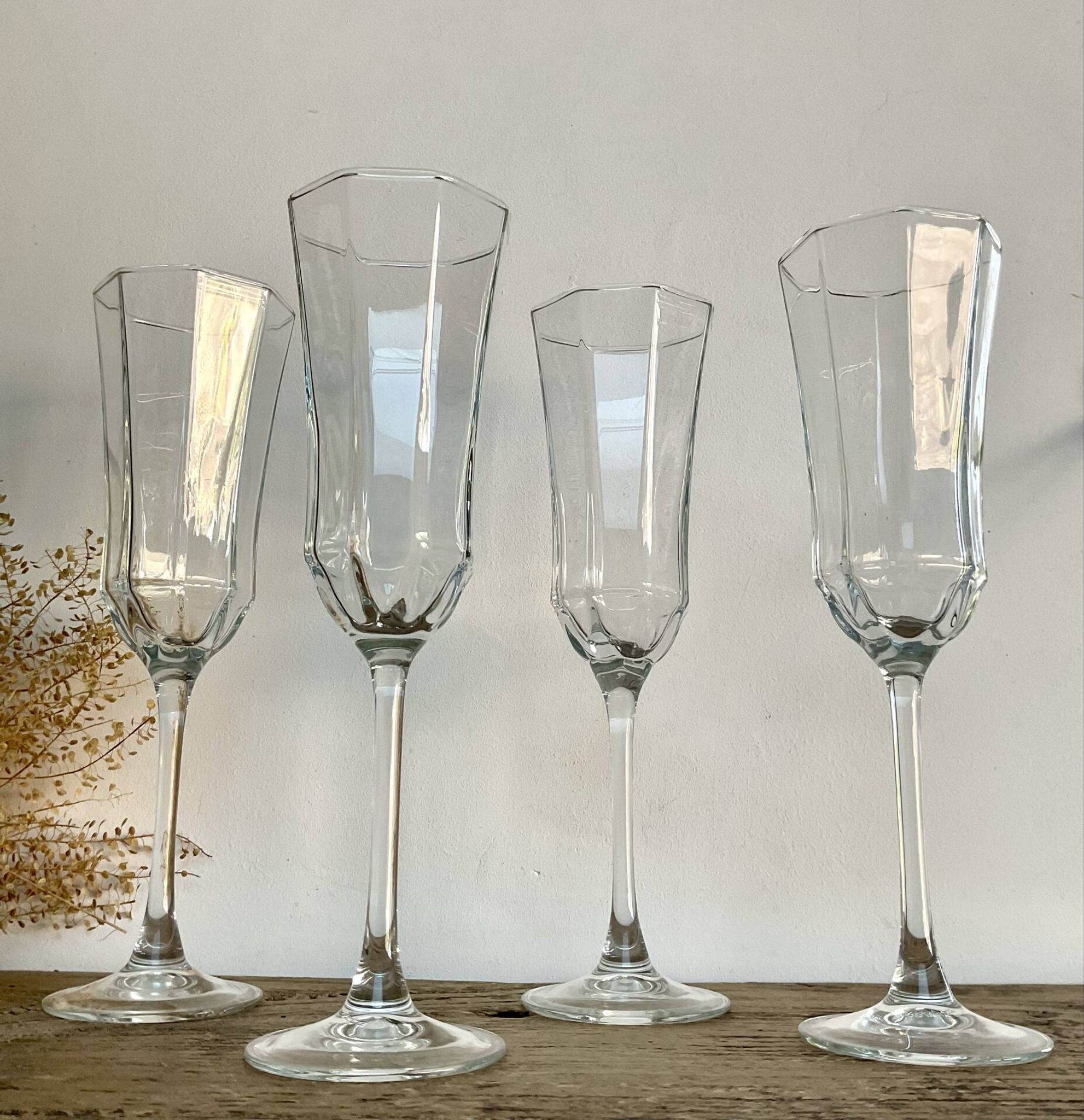 4 flûtes à champagne « Octime » Luminarc