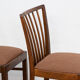 Série de 4 chaises scandinaves vintage