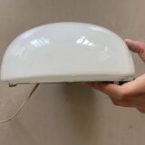 Large opaline wall or ceiling light D24cm