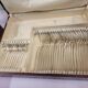 Silver plated cutlery set, Fionnet François, mid-20th century, 149 pieces with boxes