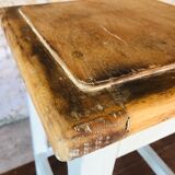 Vintage oak farmhouse stool Circa 50