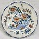 3 deep plates Gien peonies and rooster 1938/1960