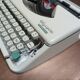 Vintage Olympia Splendid 66 machine + bag + manual