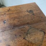 Rustic oak bedside table 1900