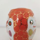 Hand-painted chinese covered pot