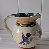 Pitcher glazed earth jug