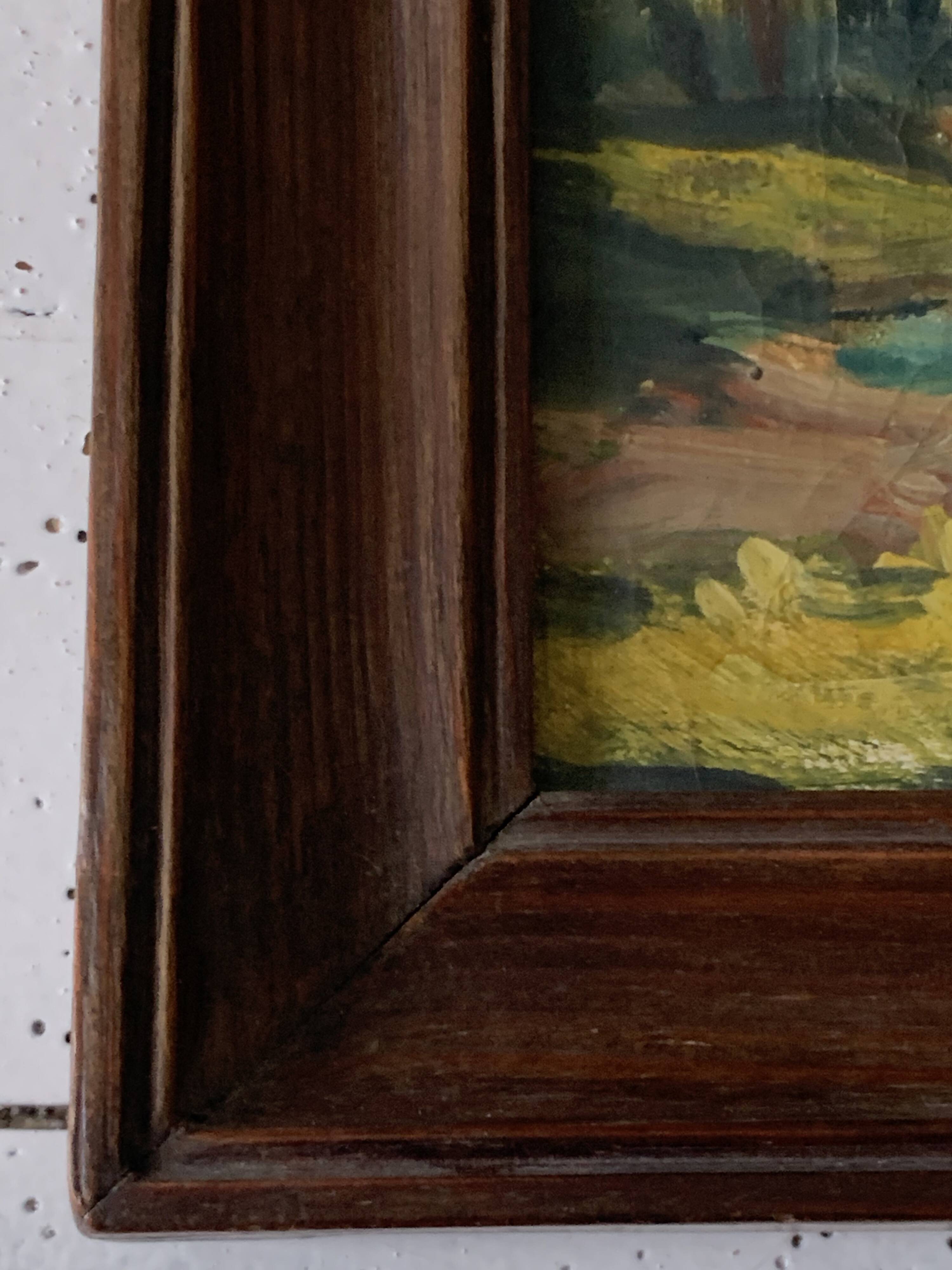 Hossegor and his pines, large triptych. 1946