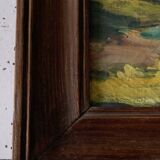 Hossegor and his pines, large triptych. 1946