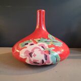 Slip-dyed single-flower vase