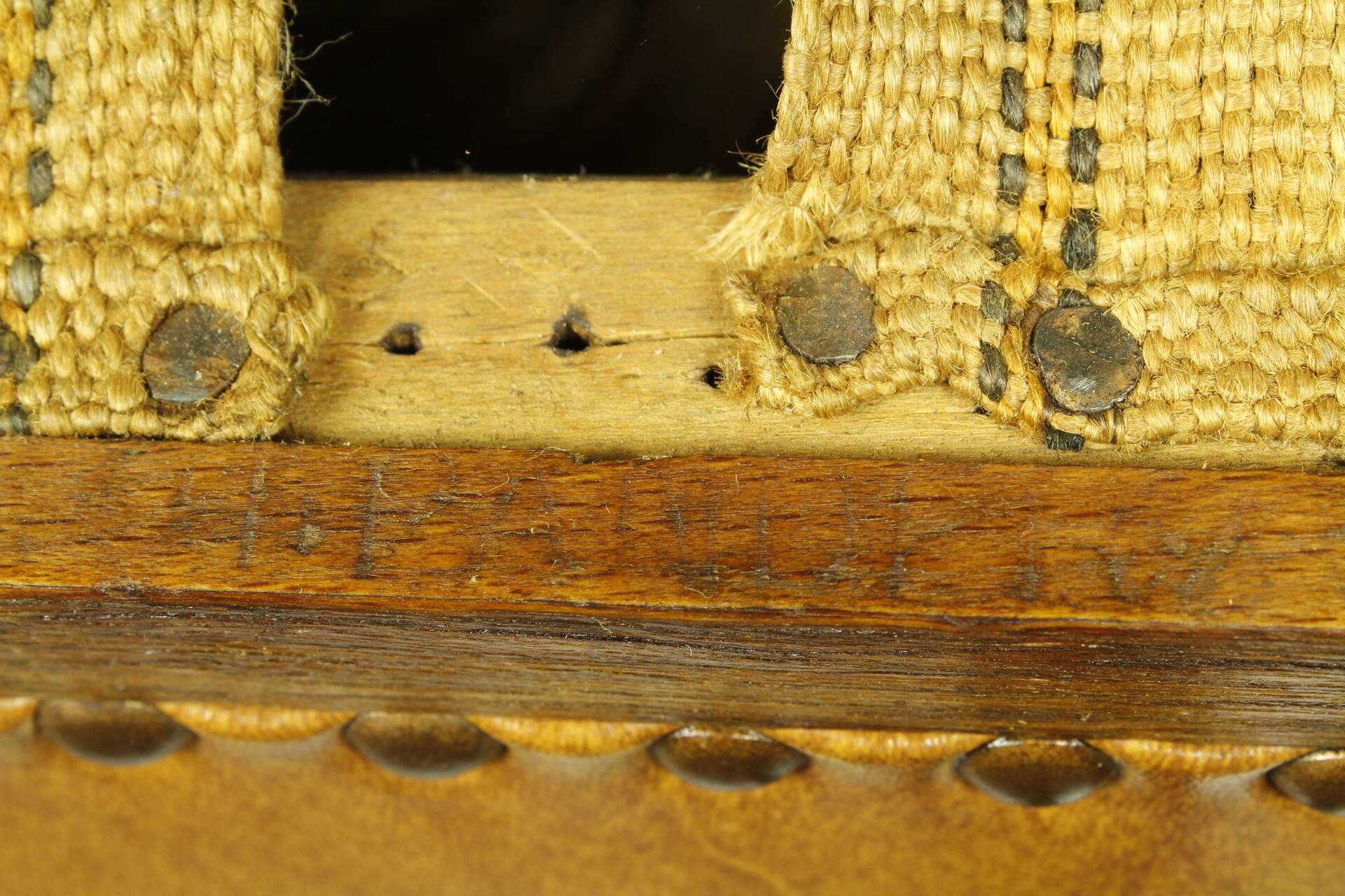 Armchairs by H. Wouda for H. Pander & Zn., 1920s, Set of 7