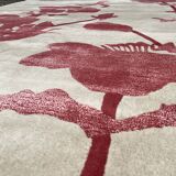 Modern carpets, floral art