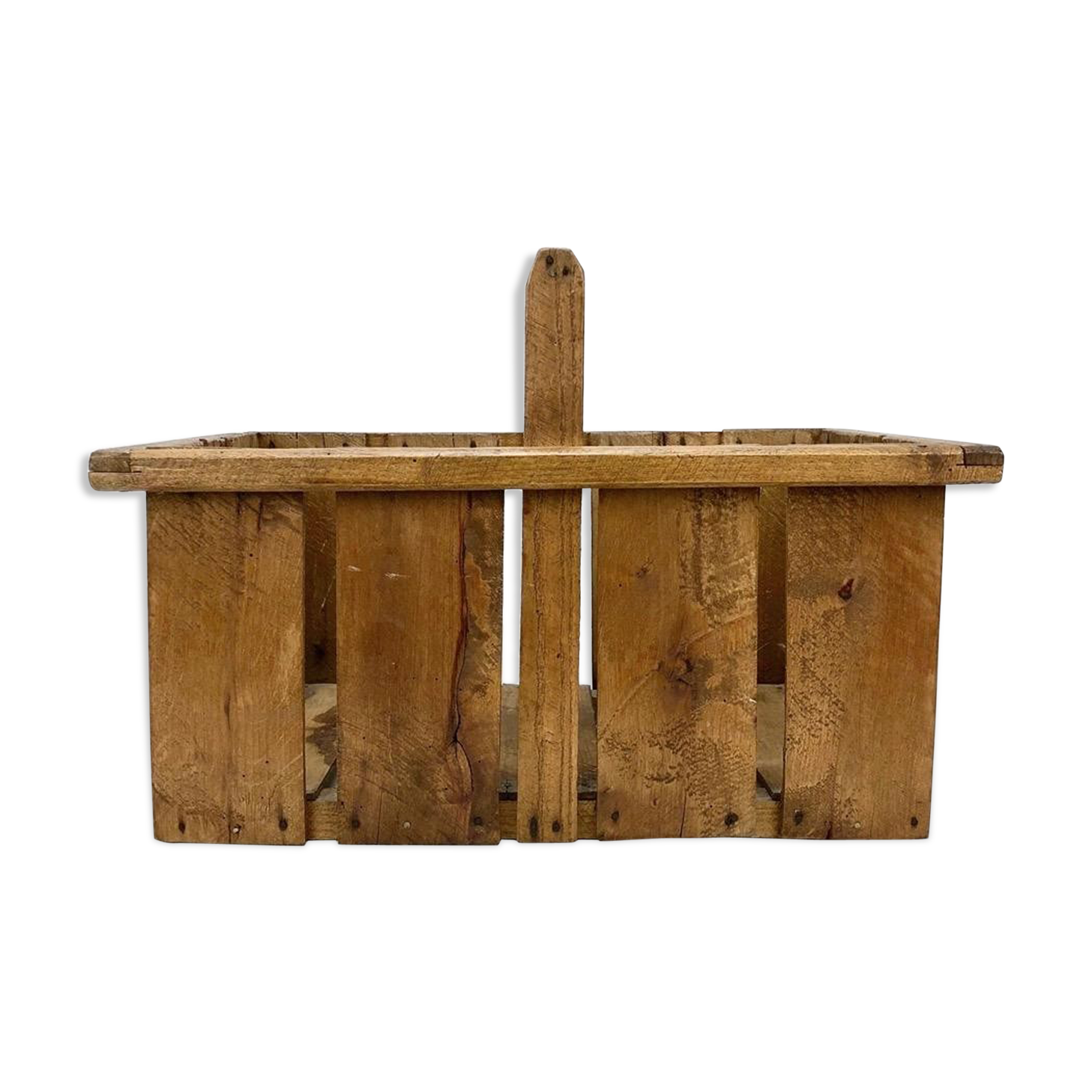 Panier de récolte en bois