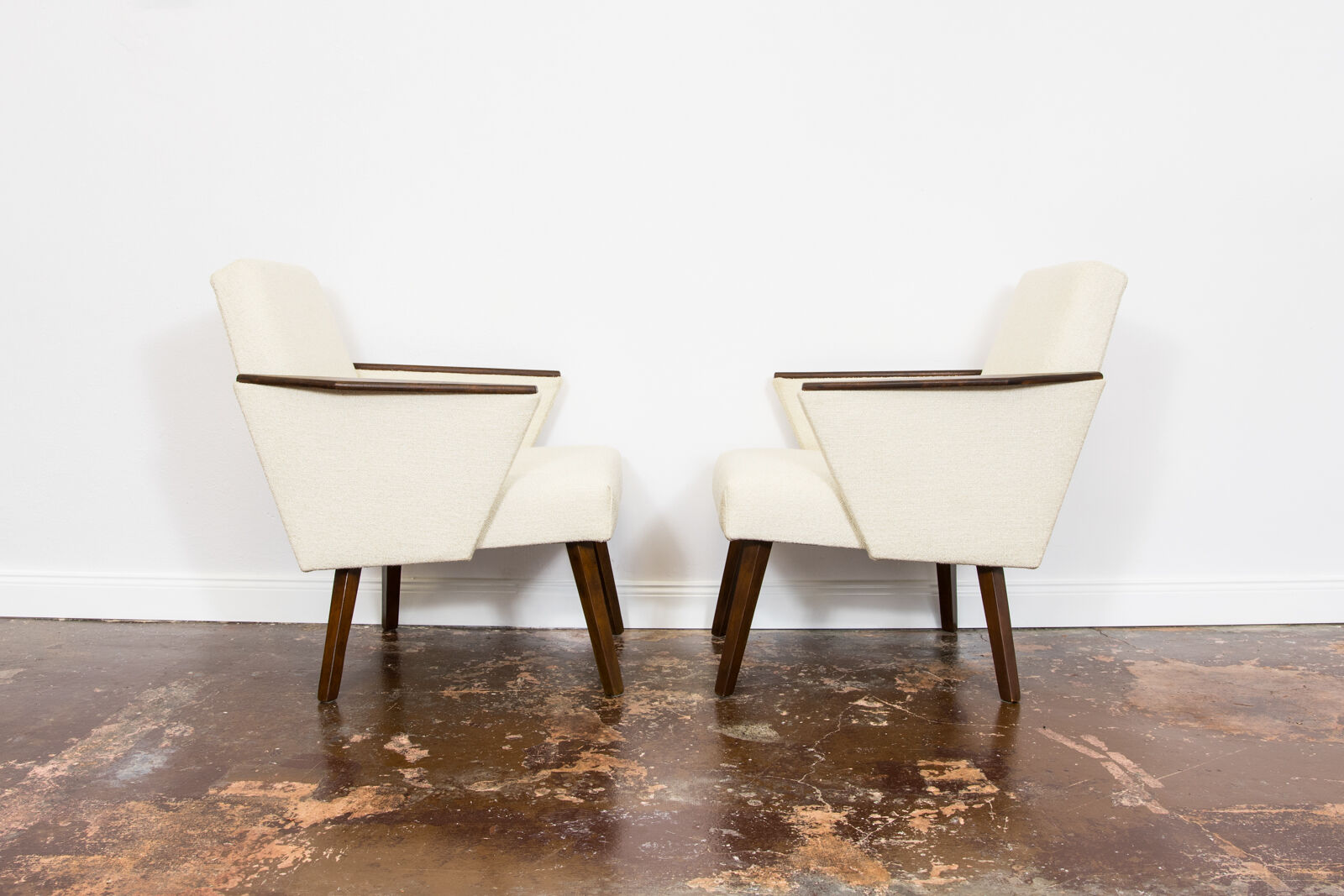 Pair Of Mid Century Armchairs