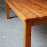 Solid pine coffee table from the 80s