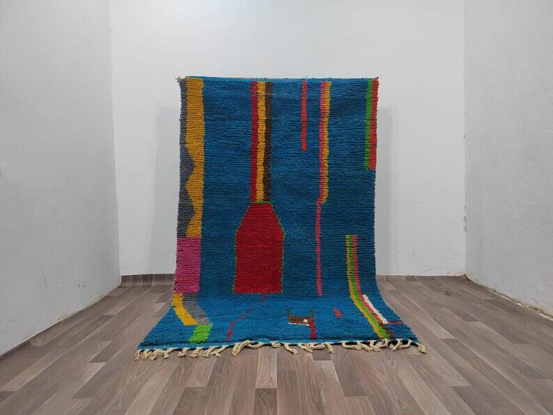 Traditional handmade Berber rug 250cm x 150cm