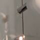Space Age floor lamp with 2 chrome metal spotlights from the 60s/70s