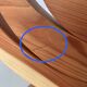 Large Swedish folding candle holder solid wood