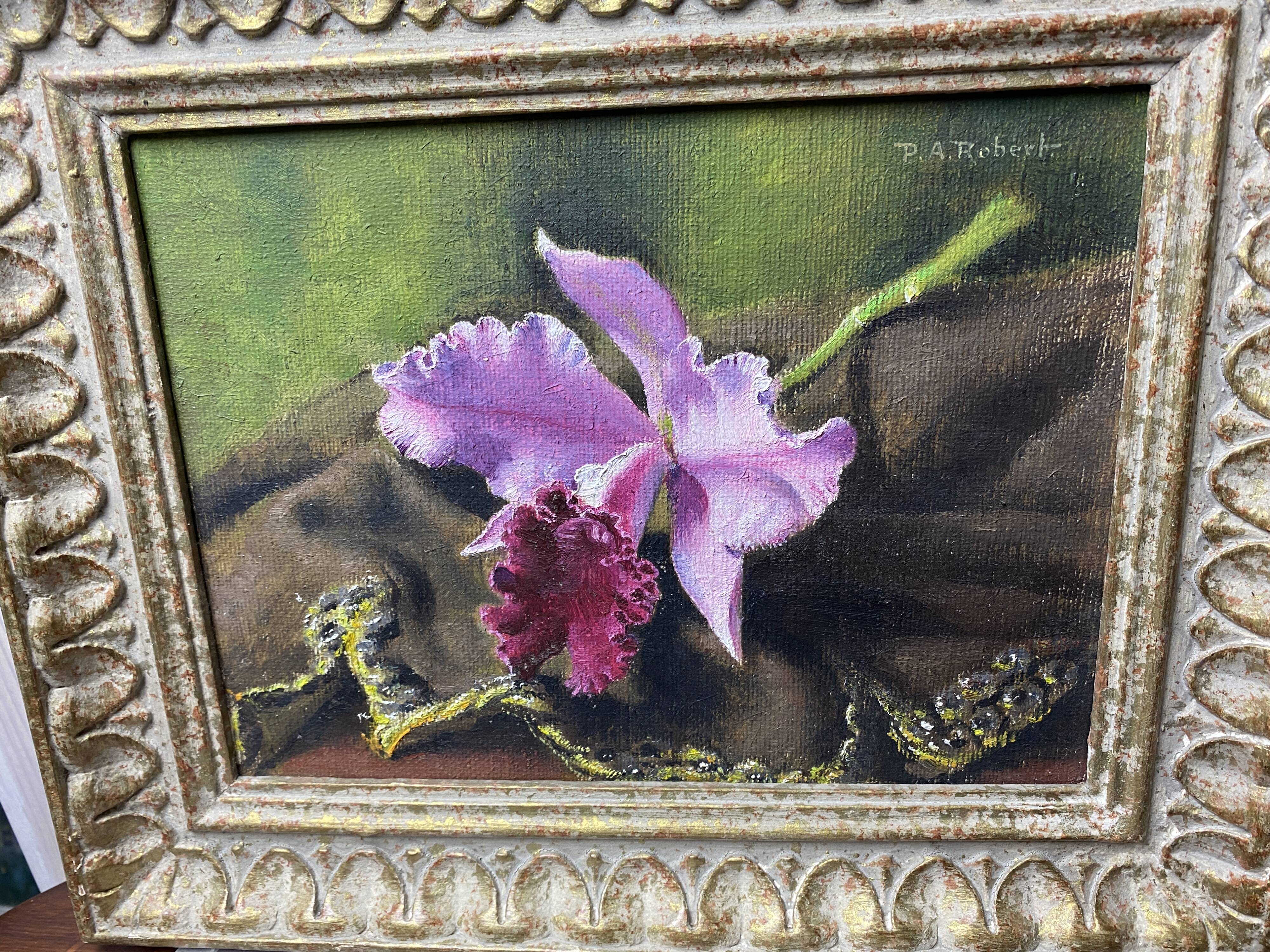 Oil on canvas signed "Catleya" old