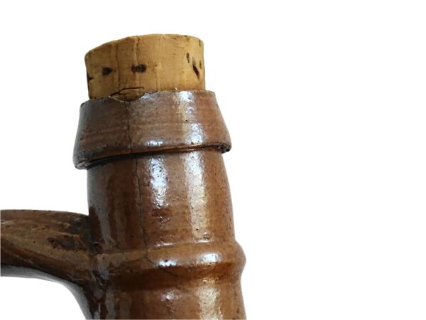 Pichet vintage en grès salé