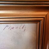 Pirelli framed painting