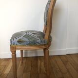 Louis XVI style armchair medallion
