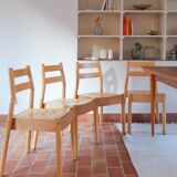 4 90's Scandinavian chairs