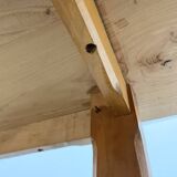 2m solid elm farmhouse table