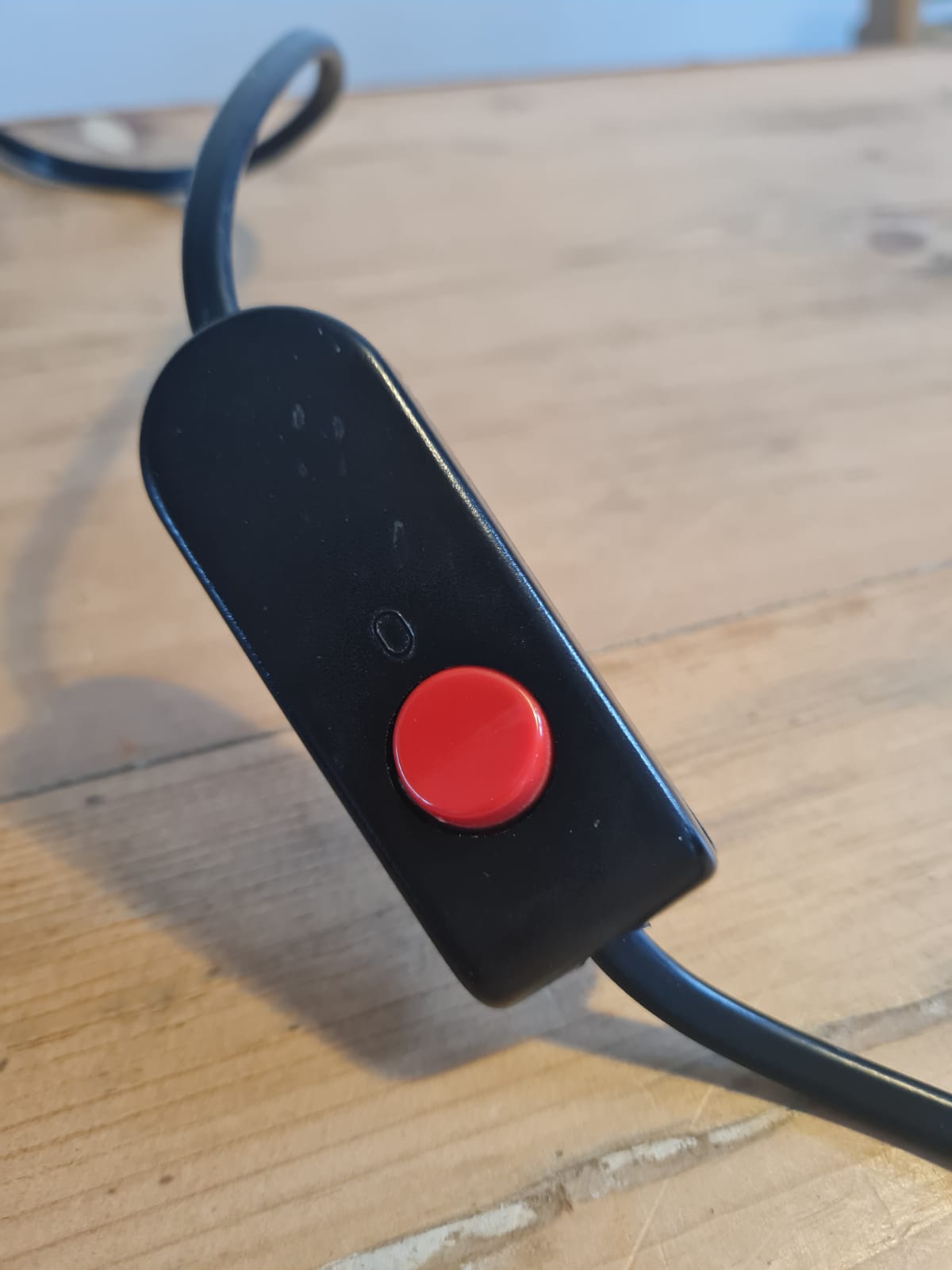 Primary color table lamp 1980