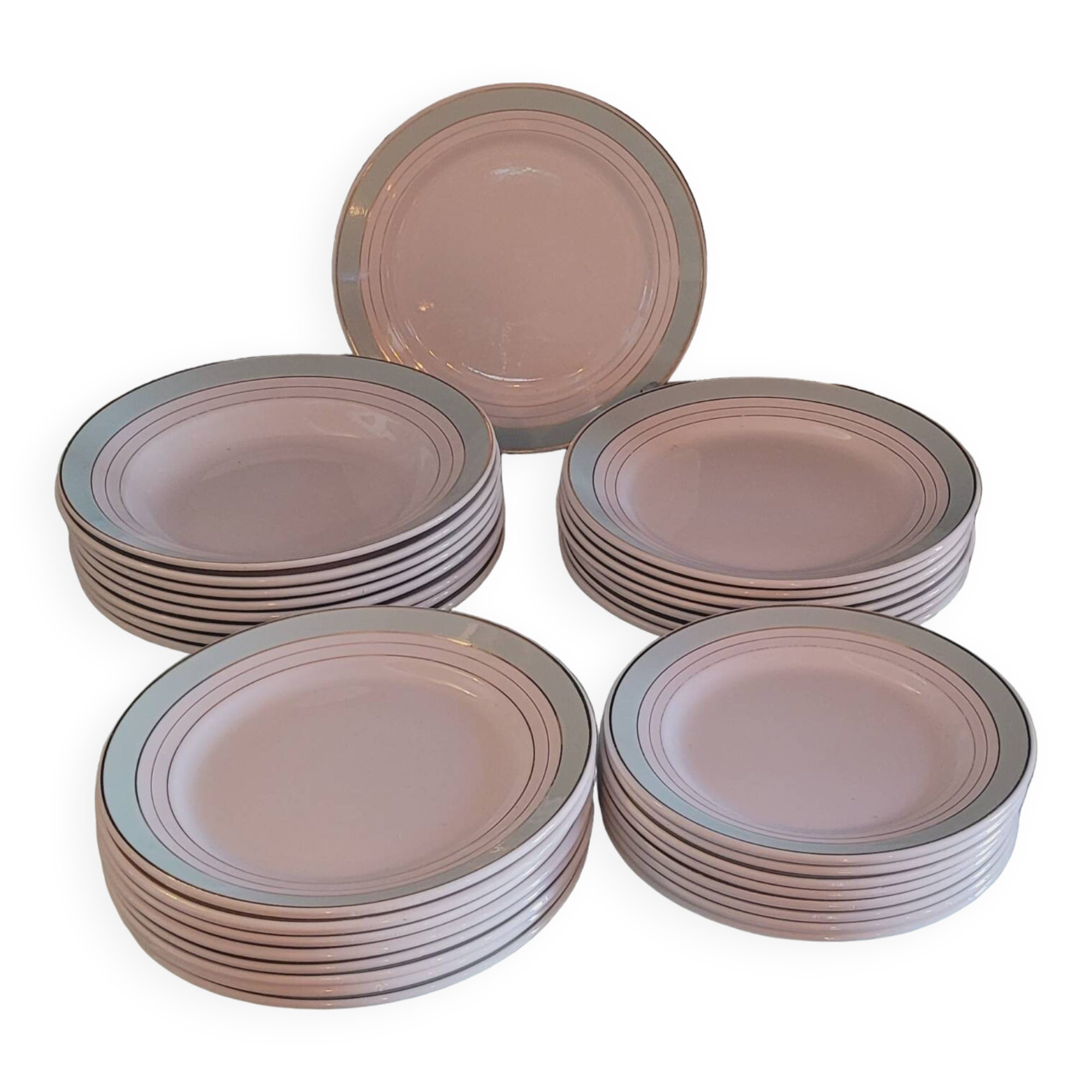 Lunéville plate service