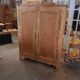 Antique fir wardrobe