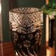 Art Deco vase in two-tone black and clear crystal, Val-Saint-Lambert, circa 19