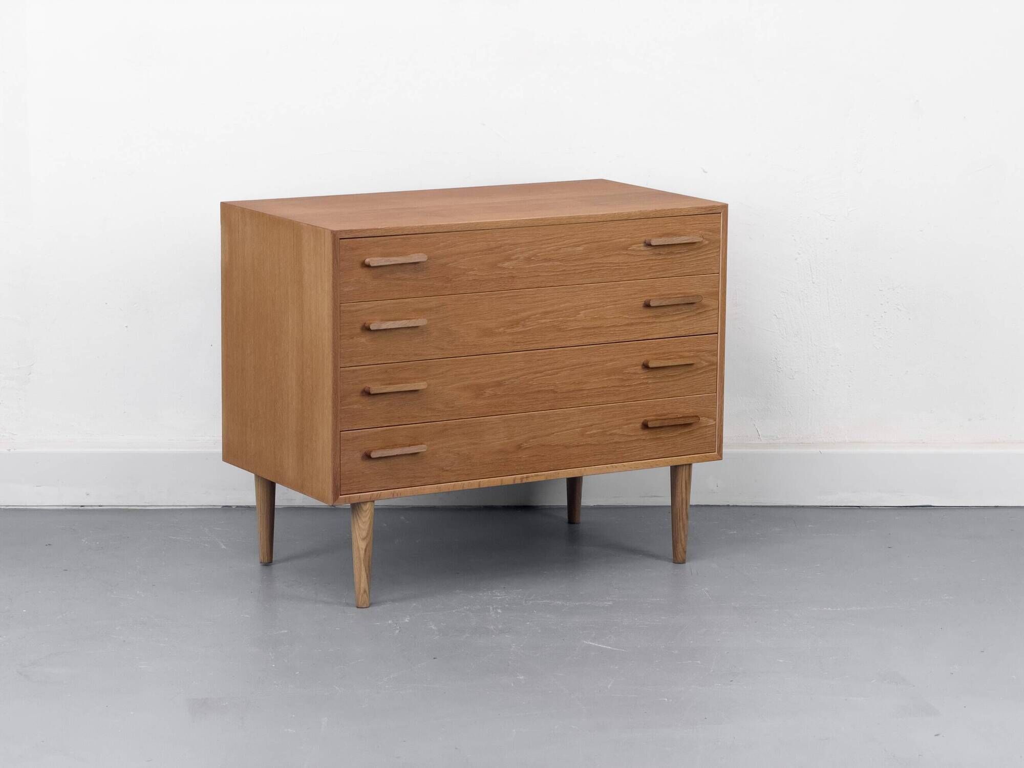 Danish Oak Chest of Drawers by Kai Kristiansen for FM Møbler, 1960s