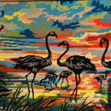 Flamingo canvas
