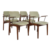 4 chaises d’appoint en teck danois