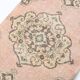 3x12 Pink & Brown Madallion Pattern Persian Runner Rug, 79x382Cm