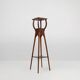 Art Deco Piedestal or Console Table in Oak, France 1940s