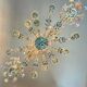 Rezzonico Gondola Chandelier In Multicolored Murano Glass Circa 1900