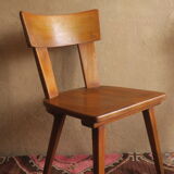 Set of four Brutalist chairs 1940s-1950s