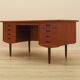 Teak desk, Danish design, 1970s, made in Denmark
