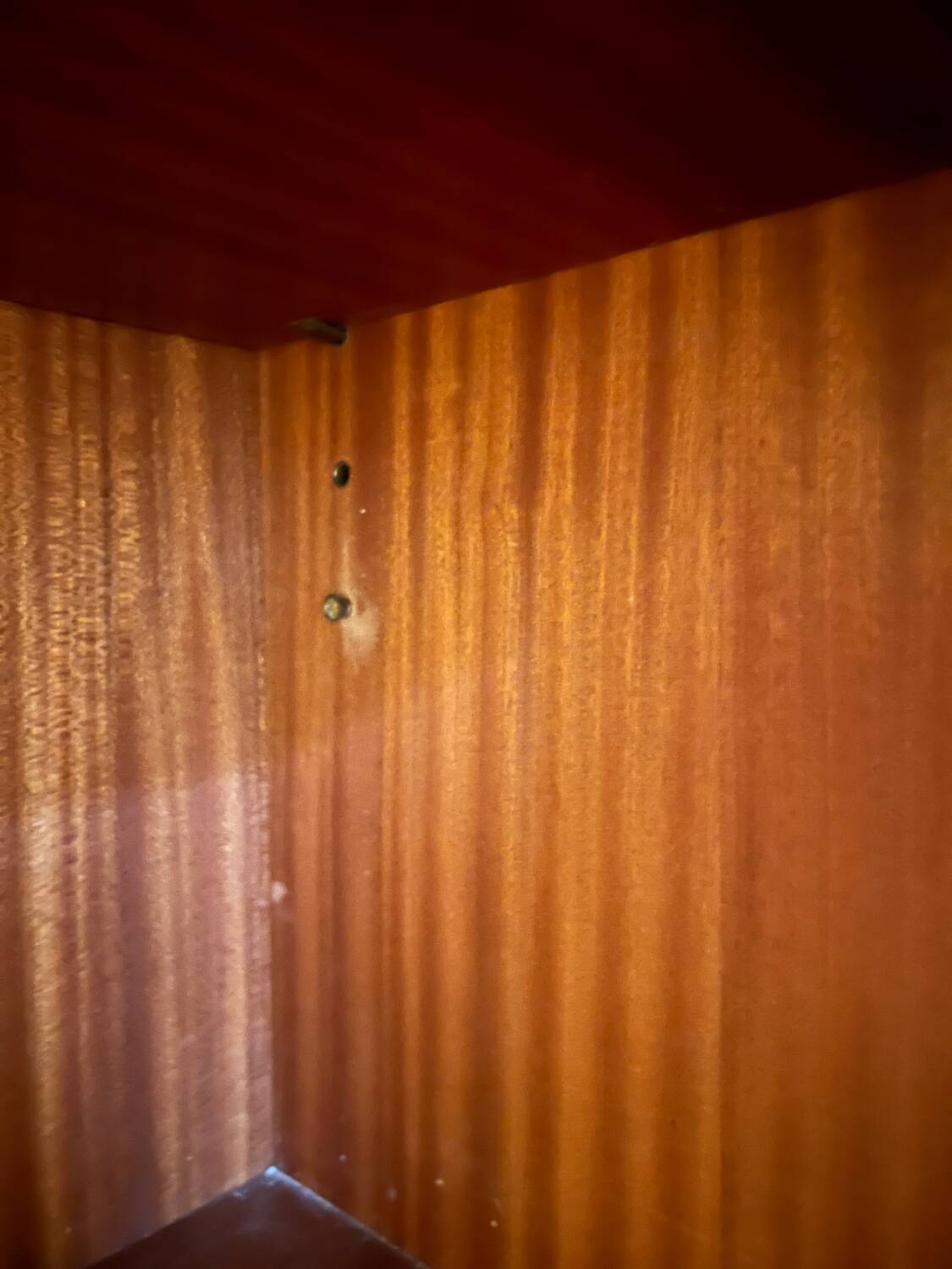 Vintage wooden enfilade