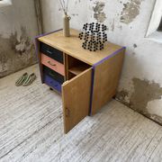 Colorful chest of drawers furniture 60s