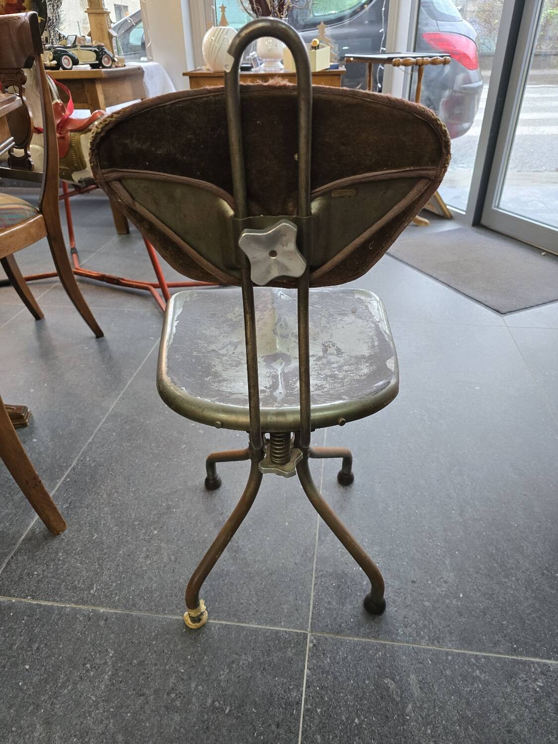 M42 industrial chair by Henri Lieber for Flambo