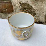 Golden flowers cup