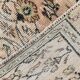 Tapis vintage floral rose clair, 188x276 cm