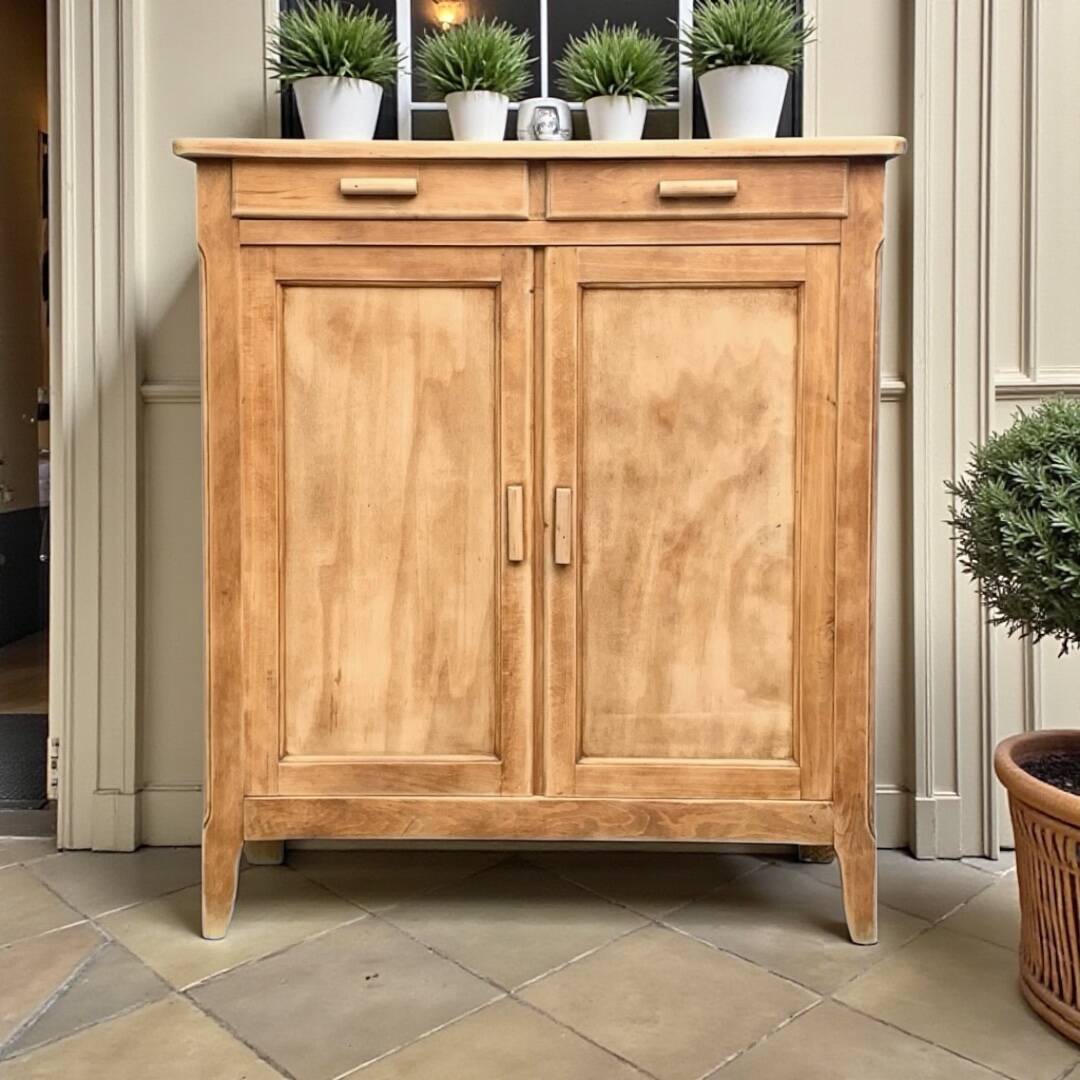 Buffet parisien bois brut 1940 H100