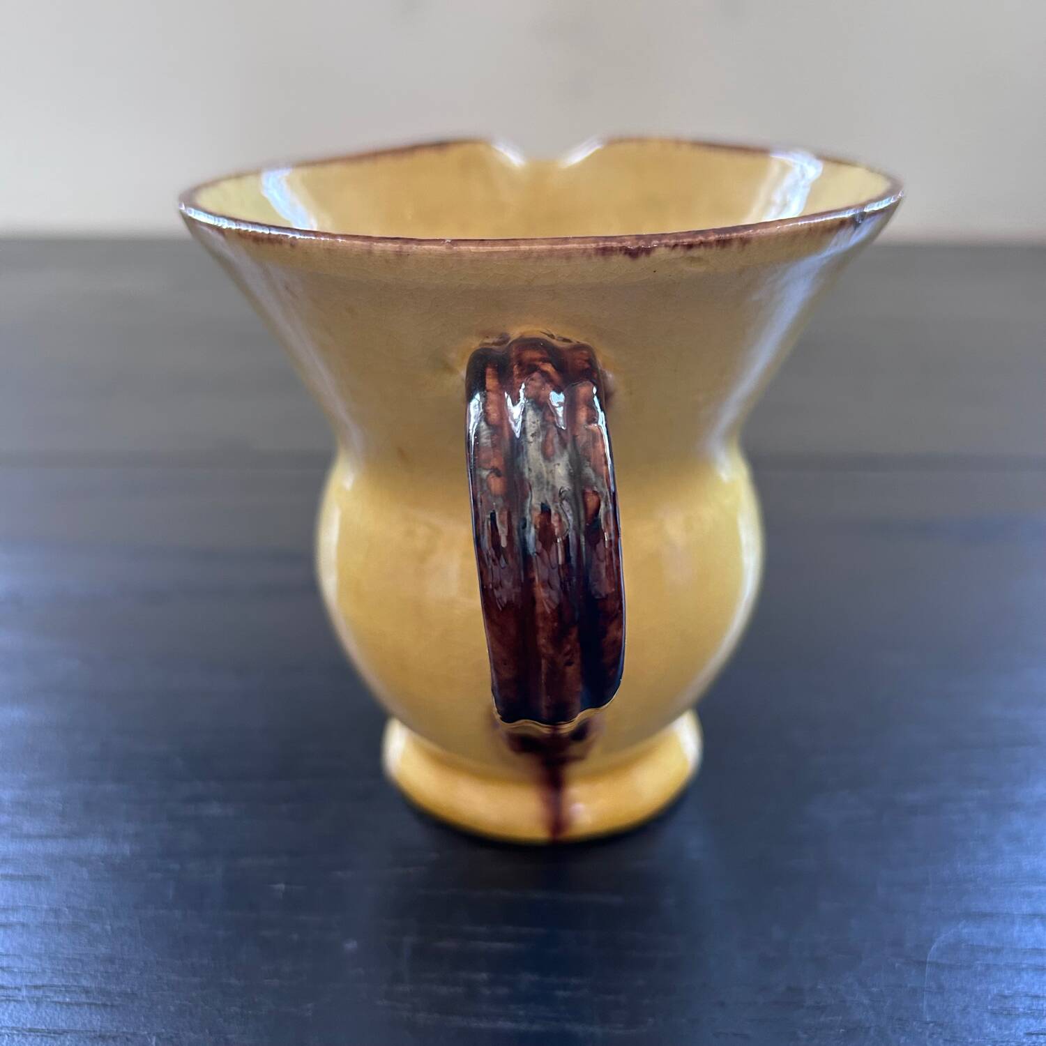 Provencal yellow pitcher